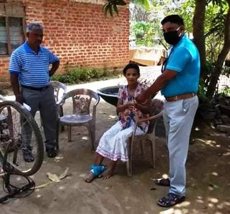 Providing relief to the people affected by the Covid 19 epidemic